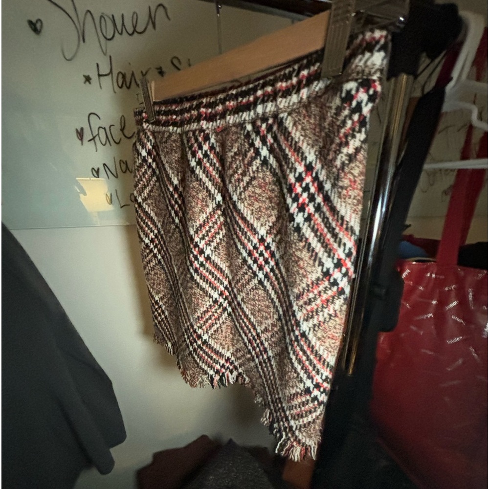 Plaid skirt